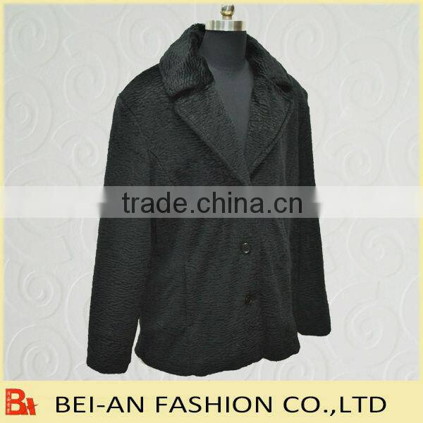 ladies jacket in fake fur