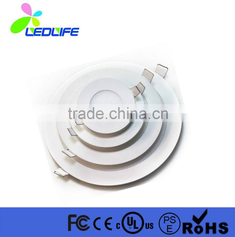 High Quality 12w LED Panel Lamp with CE RoHS certification, round led light panel