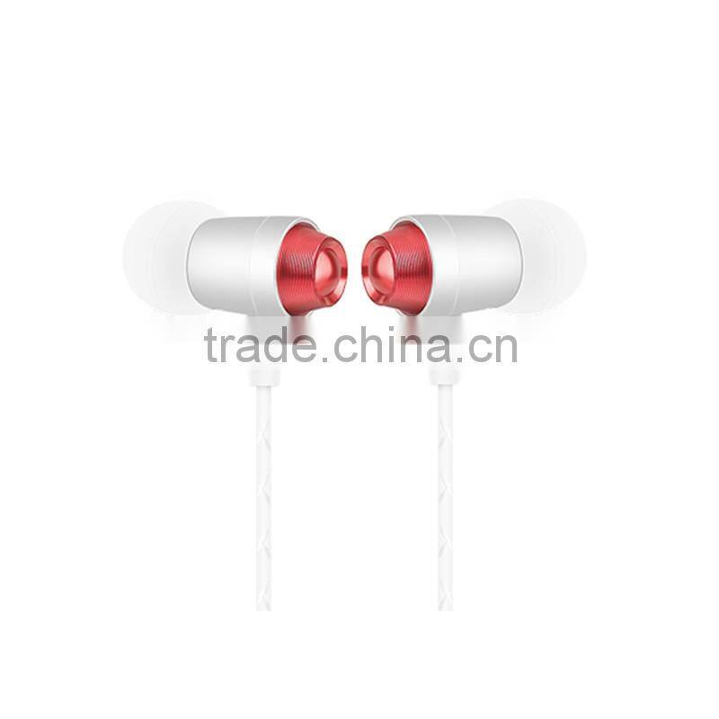 Leasic W-2i intelligent identification HiFi super bass earphone without microphone