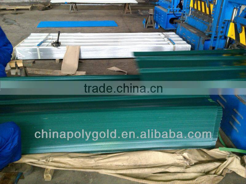 prepainted galvanized corrugated steel roofing sheet price