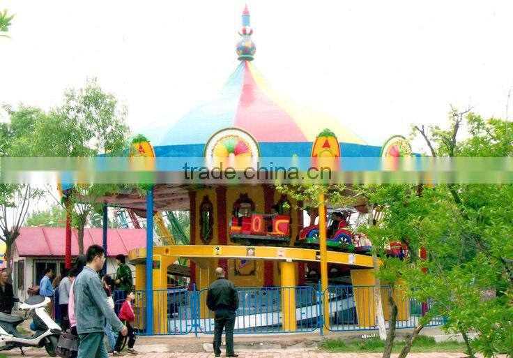 Kiddy Car Rides Mini Shuttle Track Car Indoor Outdoor Game