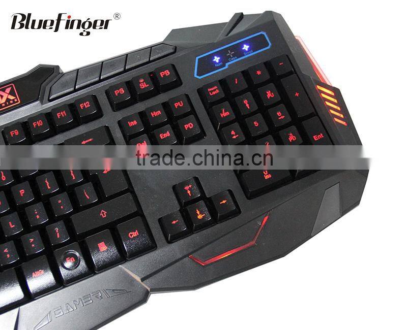 Custom Mac Keyboard and 2400DPI Adjustable USB backlit mouse
