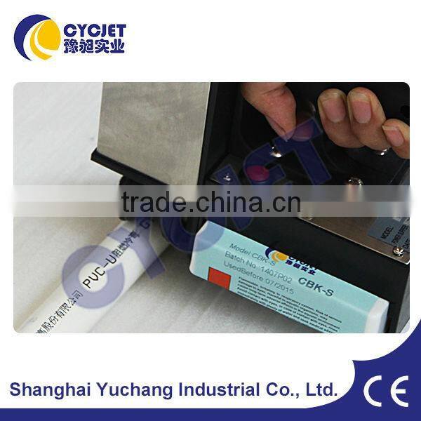 CYCJET Industrial Inkjet Coding Printer/Automatic Date Code Printer/handheld batch printer