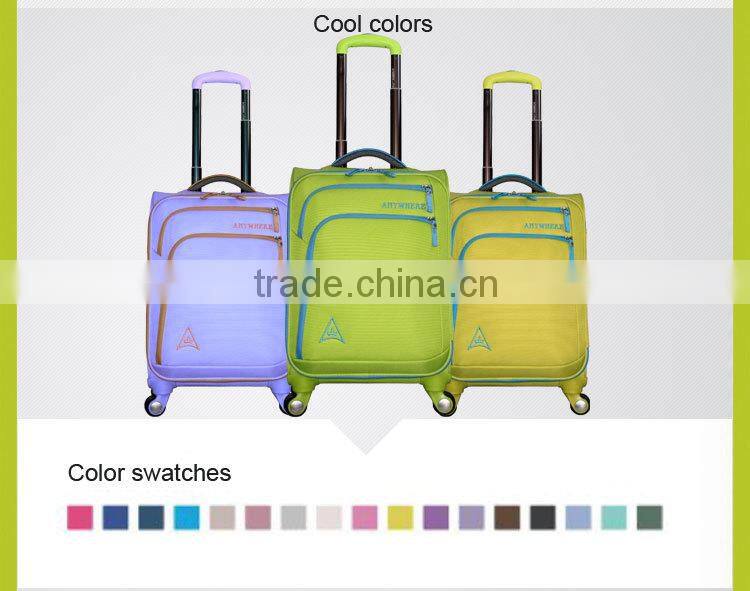 Customized china quality vintage travel luggage sets for wholesale
