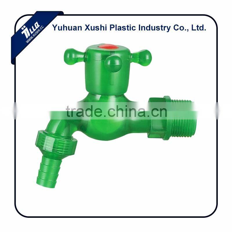Plastic virgin materials green Transparent water system water tank faucet