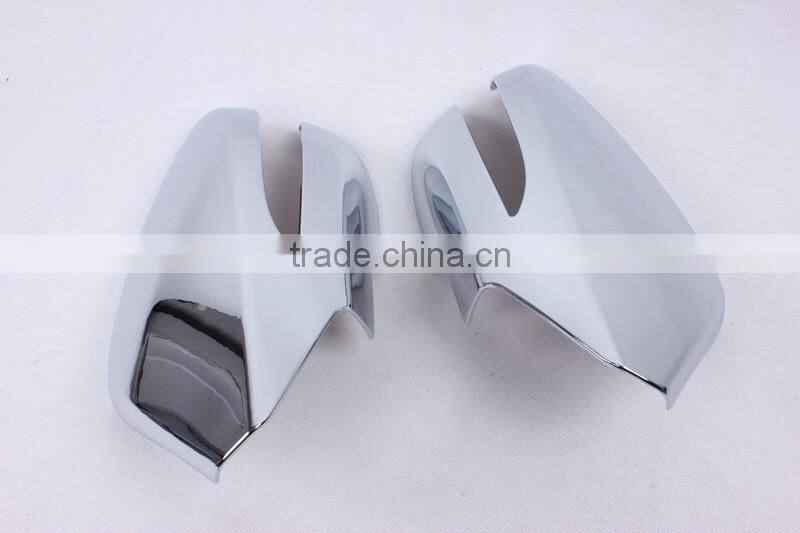 CHROME DOOR WING MIRROR TRIM COVERS MIRROR COVER FOR AVANTE 2012-2013
