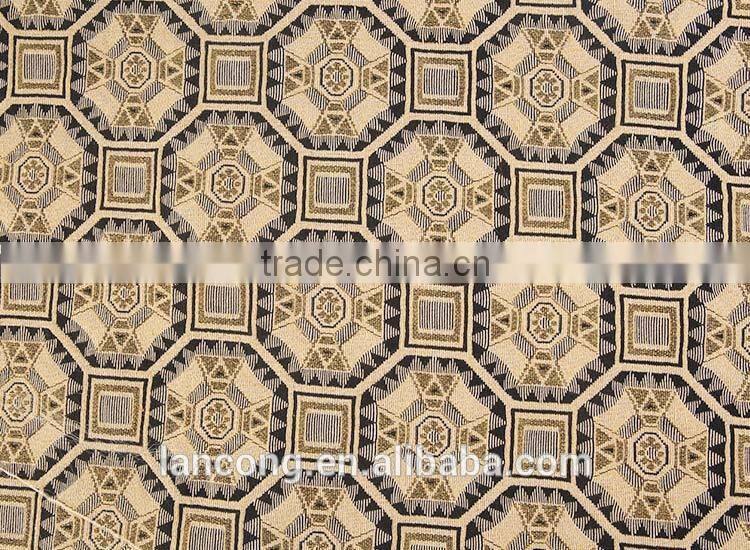 Famous Brand high quality geometric pattern sofa fabric
