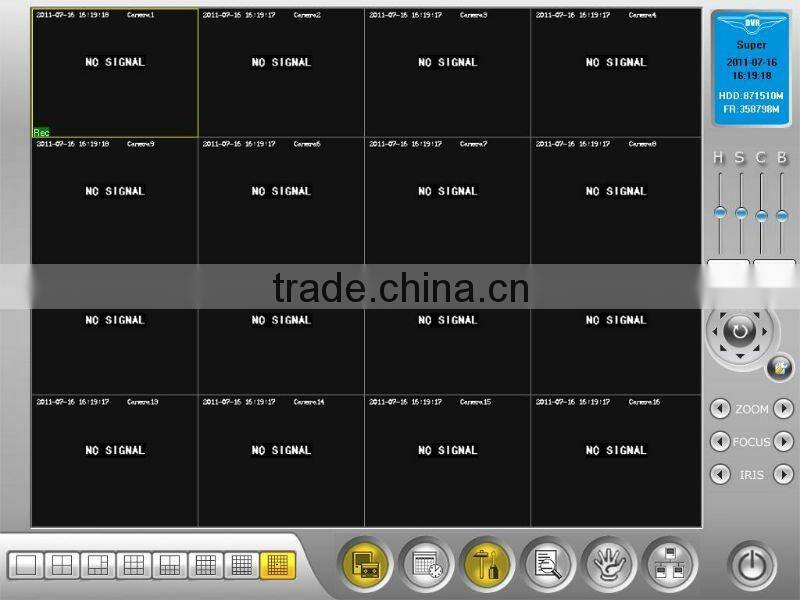 8 channel hikvision board hd dvr card hardware dvr board HK-DS4008HCI