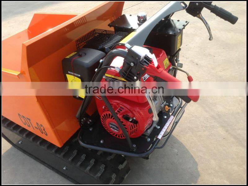 Small Farm Garden Crawler Track Cart , CE / ISO / SGS , Model: CDT03