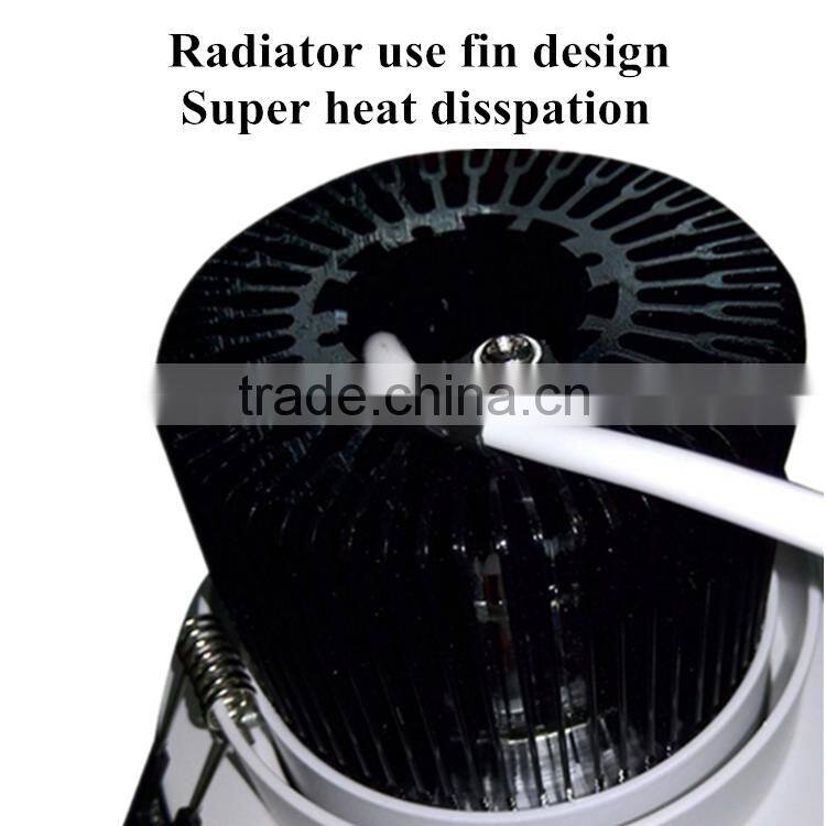 LED downlight integrated 7W high quality LED recessed downlight