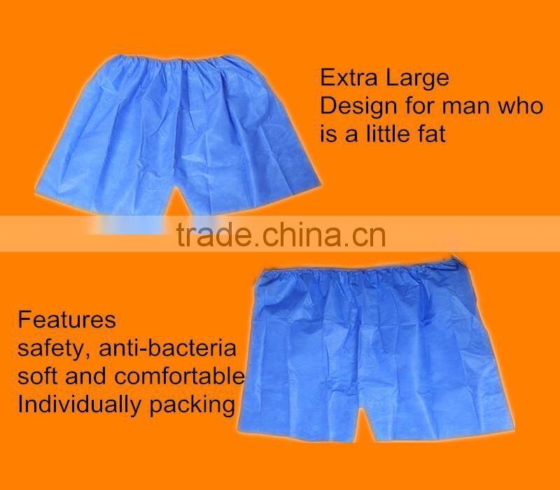 Popular Disposable Sauna Pants Nonwoven Short Pants