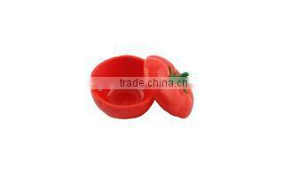 Creative Design Cute Tomato Shape Silicone Lunch Box