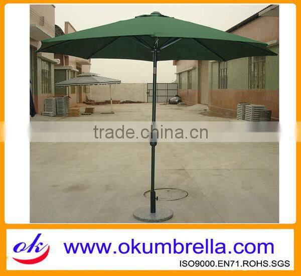 Shenzhen customized high quality wooden frame beach umbrella