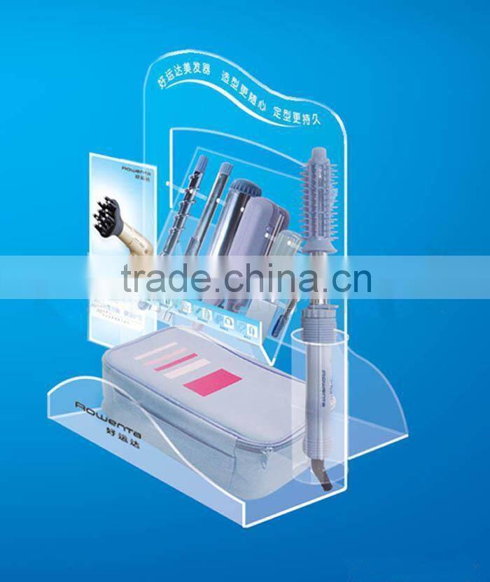 Acrylic cosmetic countertop display Acrylic Makeup Counter Display
