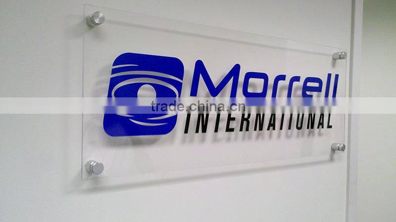custom acrylic logo sign
