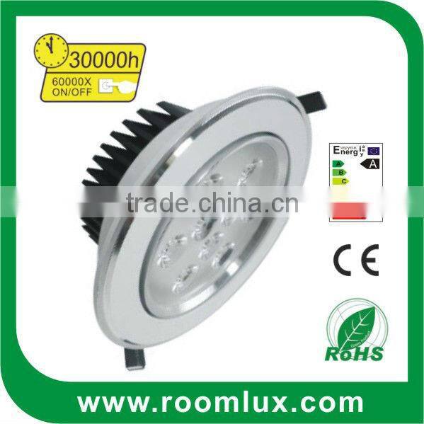 famous worldwide LED downlight & ceiling light 15W Dia150X44mm