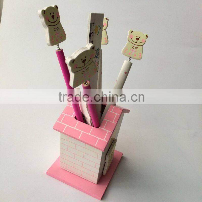 custom high quality cute funny kids stationery set for students