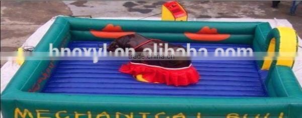 high quality Inflatable bungee bull riding machine amusement rides