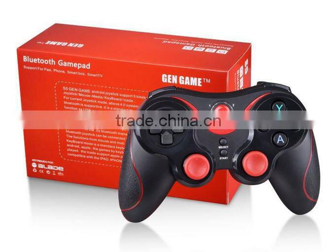 Wireless mini bluetooth game controller for vr box