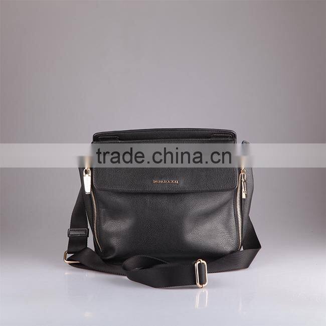 3646-Hot sale wholesale gorgeous design unisex genuine leather shoulder bag