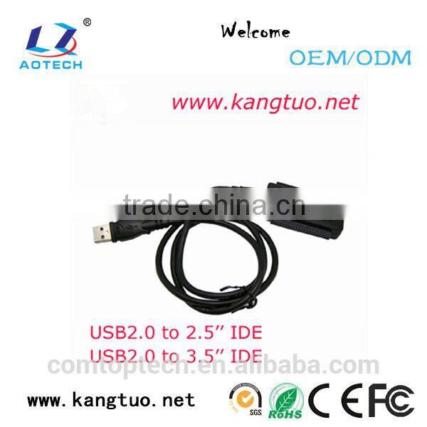 Wholesales USB2.0 to 2.5''/3.5'' IDE usb slim sata adapter