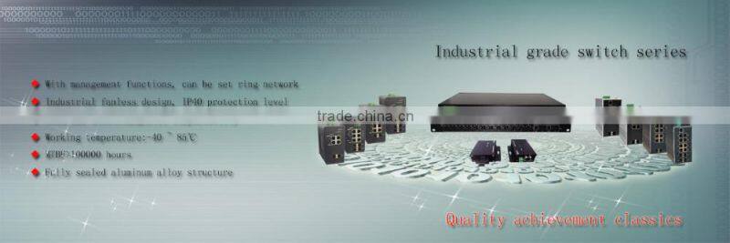 ethernet switch with 1*100Base-FX Ethernet 1*9 optical module and 16* 10/100Base-TX RJ45 Ethernet port