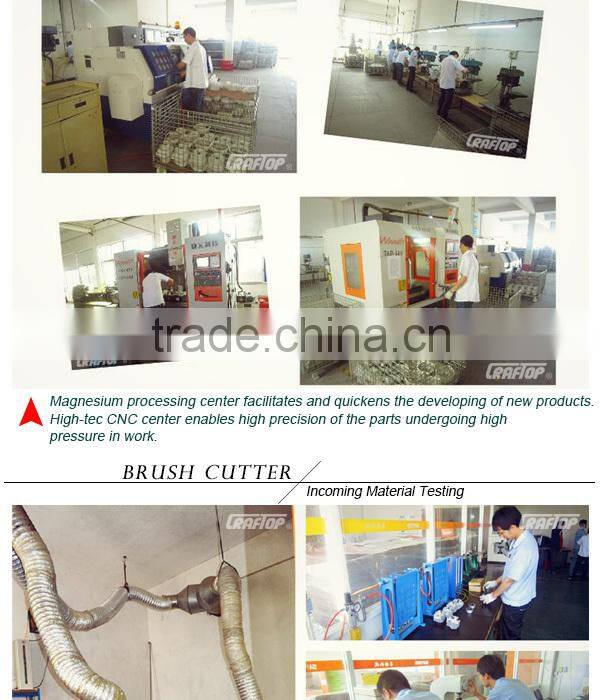 33cc shoulder or backpack brush cutter with CE certificated