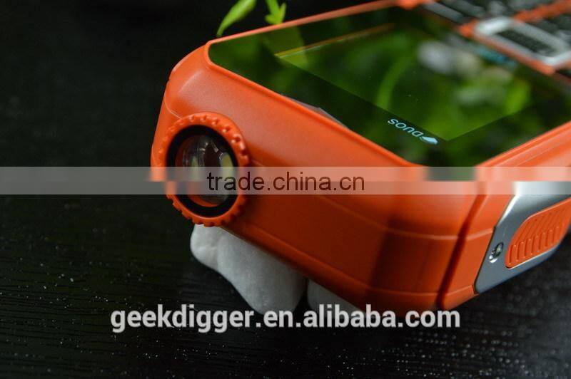 XP3330 Green Quad Band Unlocked Phone Alarm Dual SIM Bluetooth