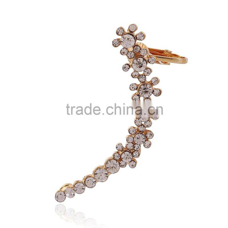 Punk flower jewelery ladies earring designs