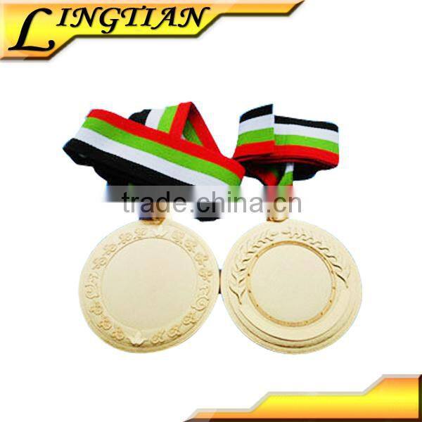 Super quality customize gold plated medal for award gifts