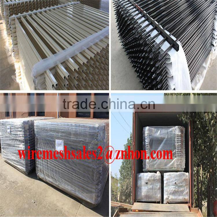 cheap wrought iron fence panels used for community/garden