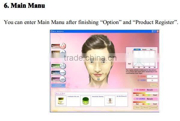 Magic mirror skin analyzer Skin scope analyzer