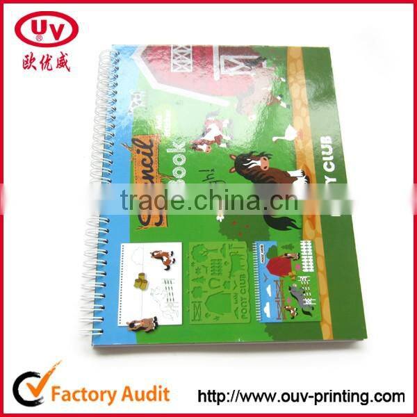 2017 New Drawing Notebook Kids Coloring Book