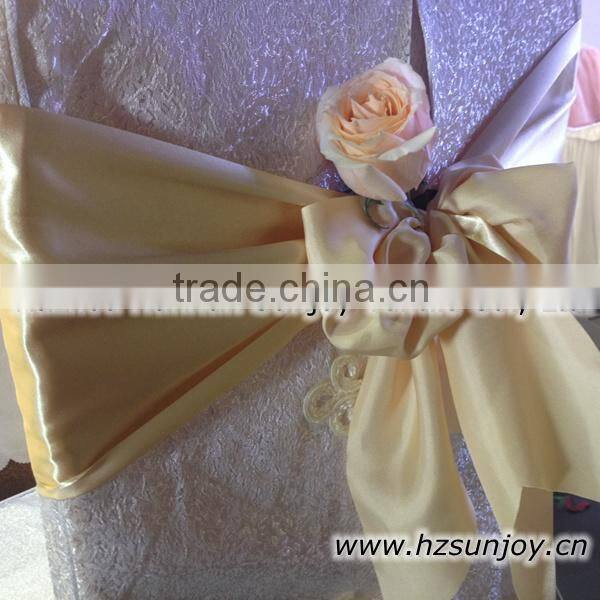 White Wedding Dress Purple Sash