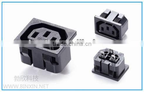 Hot selling 2016 iec 320 power c13 female connector 250V 10A ce rohs
