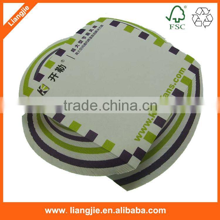 Advertisement printing twisted Paper Block