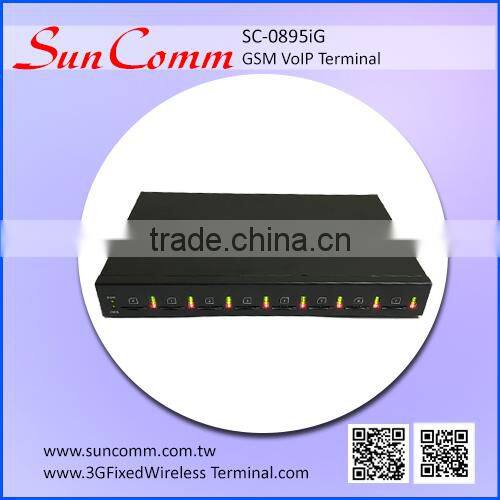 SC-0895iG SMS Quad band GSM GoIP Gateway with 4 sim