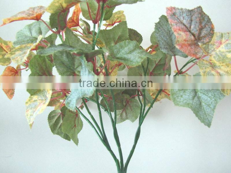 artificial ivy bush green and white YL694