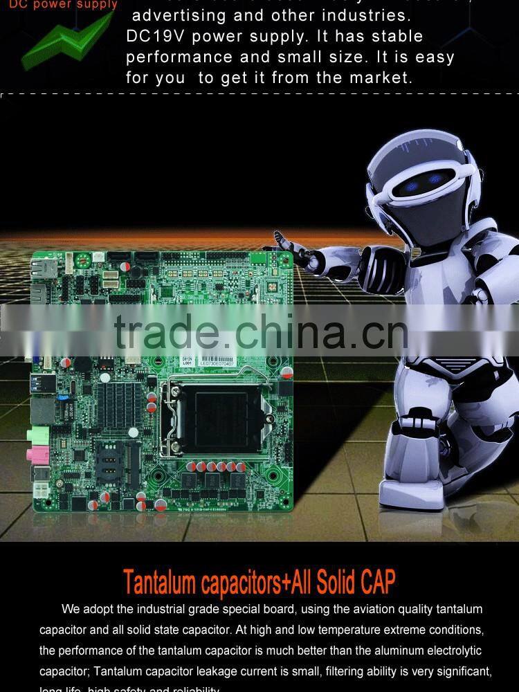 Mini PC Share mainboard i3 motherboard I7 industrial motherboard Support 2* SATAIII,Speed up to 6Gbps