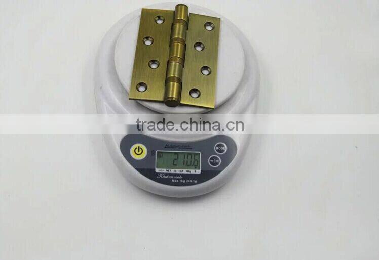2016 quality home decoration 201 & 304 high quality 4inch stainless steel door hinges