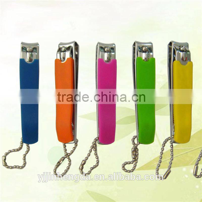 Practical silicon nail clipper with chain