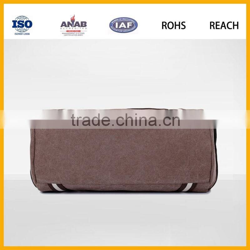 2016 Best Selling Canvas Leisure Bag Foldable travelling luggage Bag