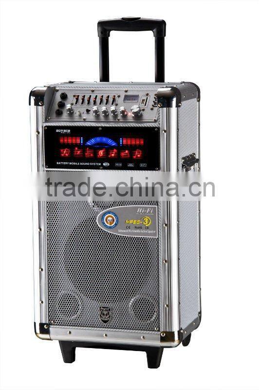 10 inch wireless rechargeable portable speaker