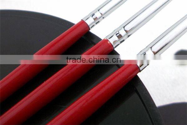 3pcs Red fashion makeup Nail art brush