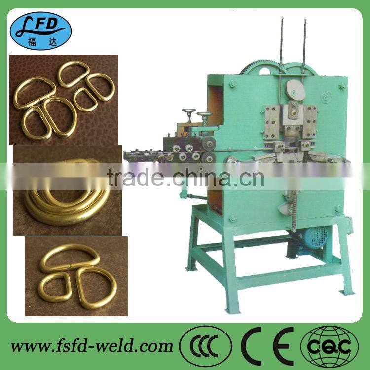 metal belt buckle D ring shape bending machine