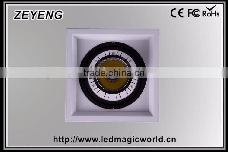 Modern kitchen design square led cob ceiling down light / 20w cob led downlight / Led downlight kits uk