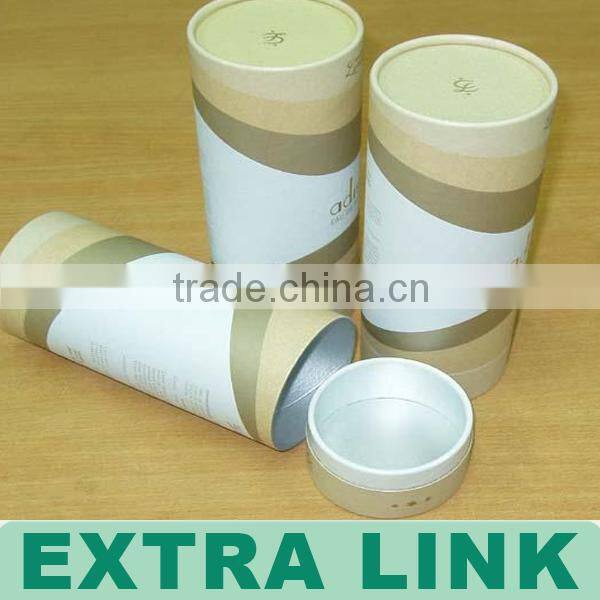 Coffee tea cup paperboard round tube packing box