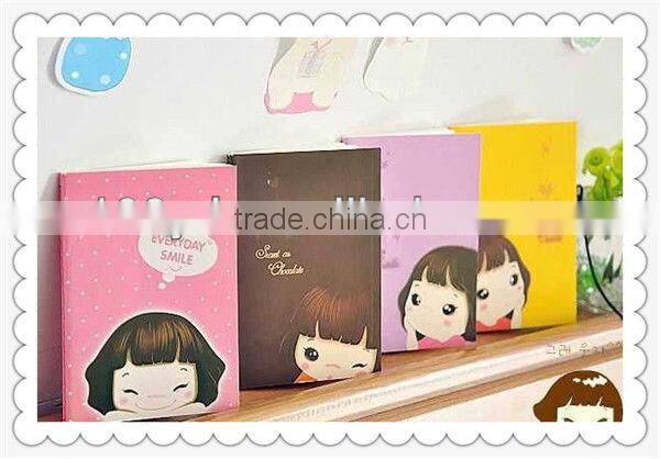 cartoon colourful glue cute dairy books