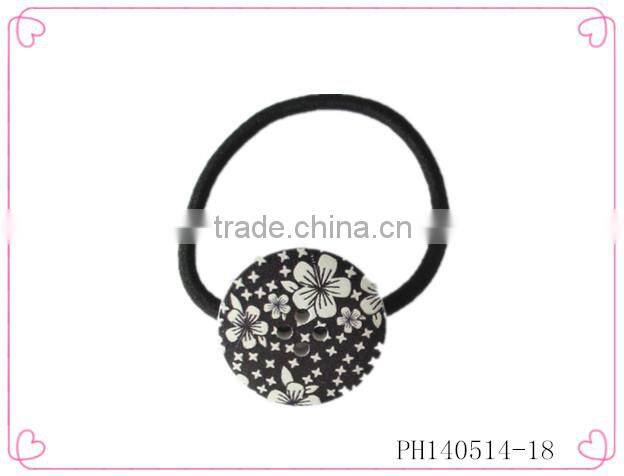 Baby elastic hair band,colorful elastic rubber flexible hair bands