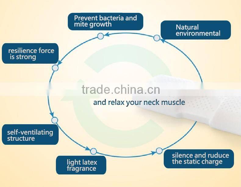 Modern Design Eco-friendly Cervical Vertebra Treatment Latex Pillow